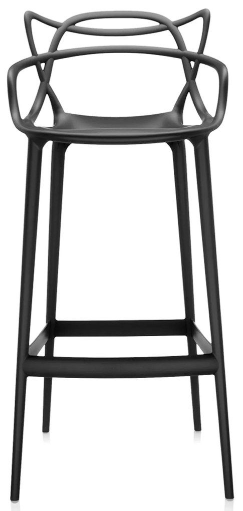 Masters bárszék, 75 cm magas, több szénben - Kartell szín: fekete