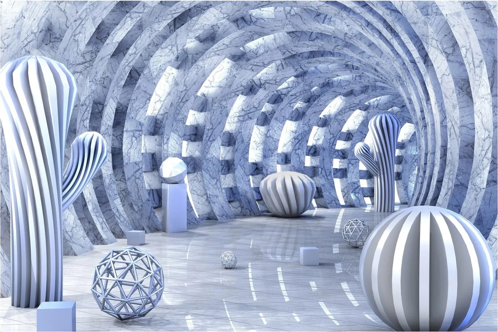 Kép - 3D absztrakció (90x60 cm)