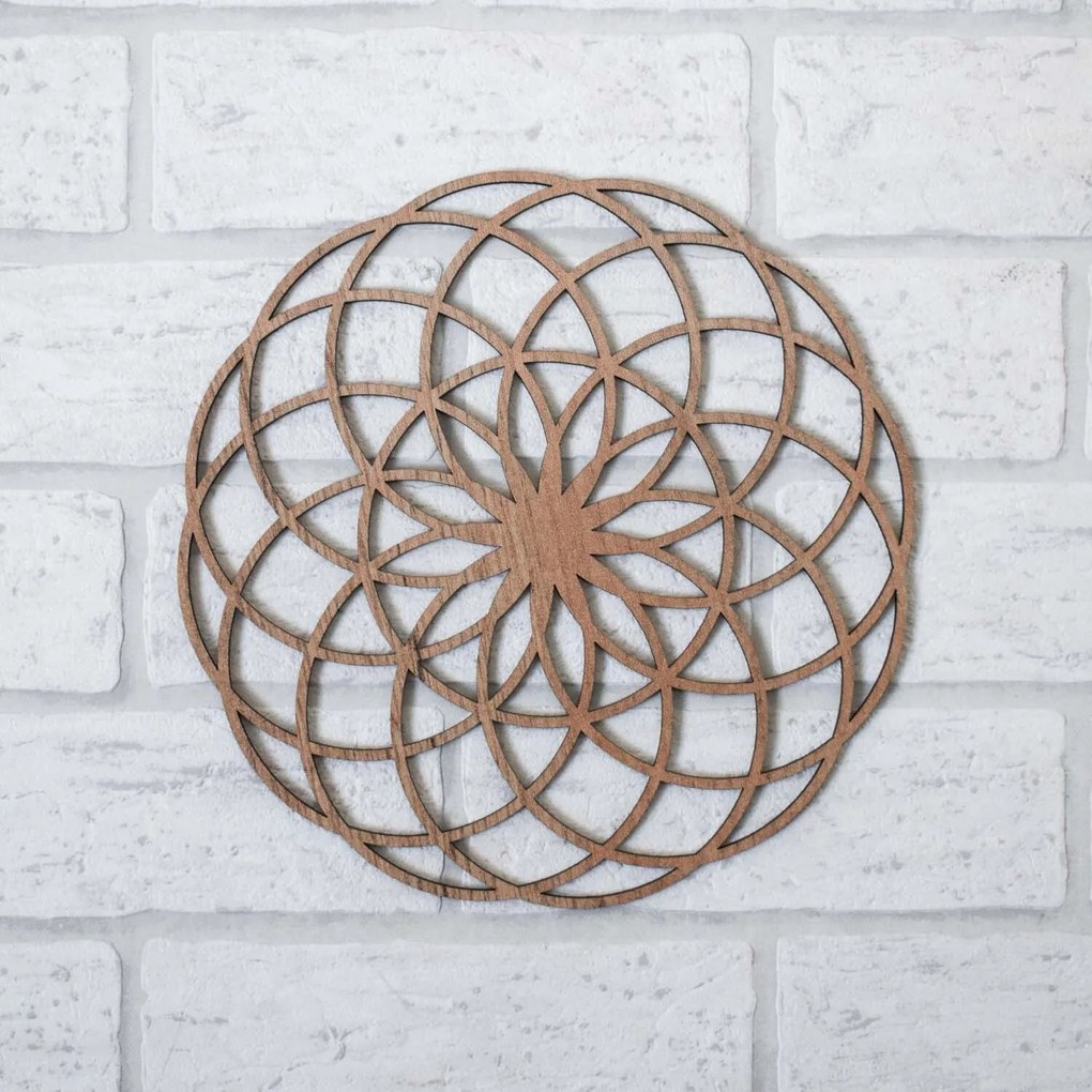 DUBLEZ | Szakrális geometria - Jóga mandala | Fali kép