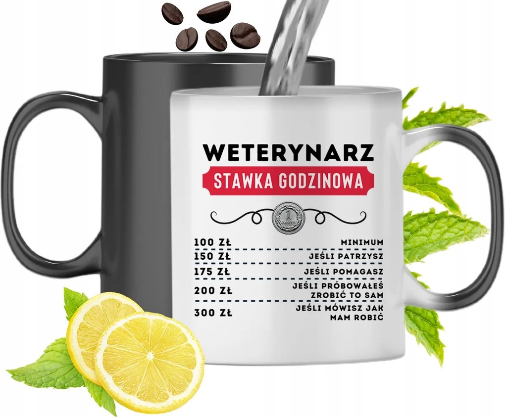 Állatorvosnak Varázslatos Bögre Születésnapi Ajándék Nyomtatott Fotóval