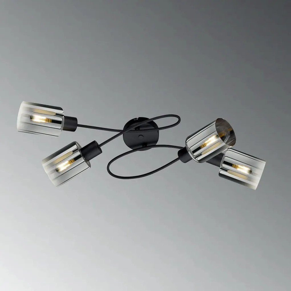 Fischer&Honsel Iska 21321 Plafonlámpa 4x10W/E14 IP20