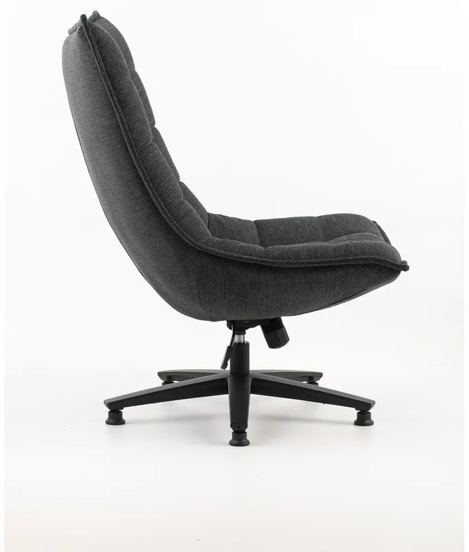 Sötétszürke fotel Cave – Marckeric