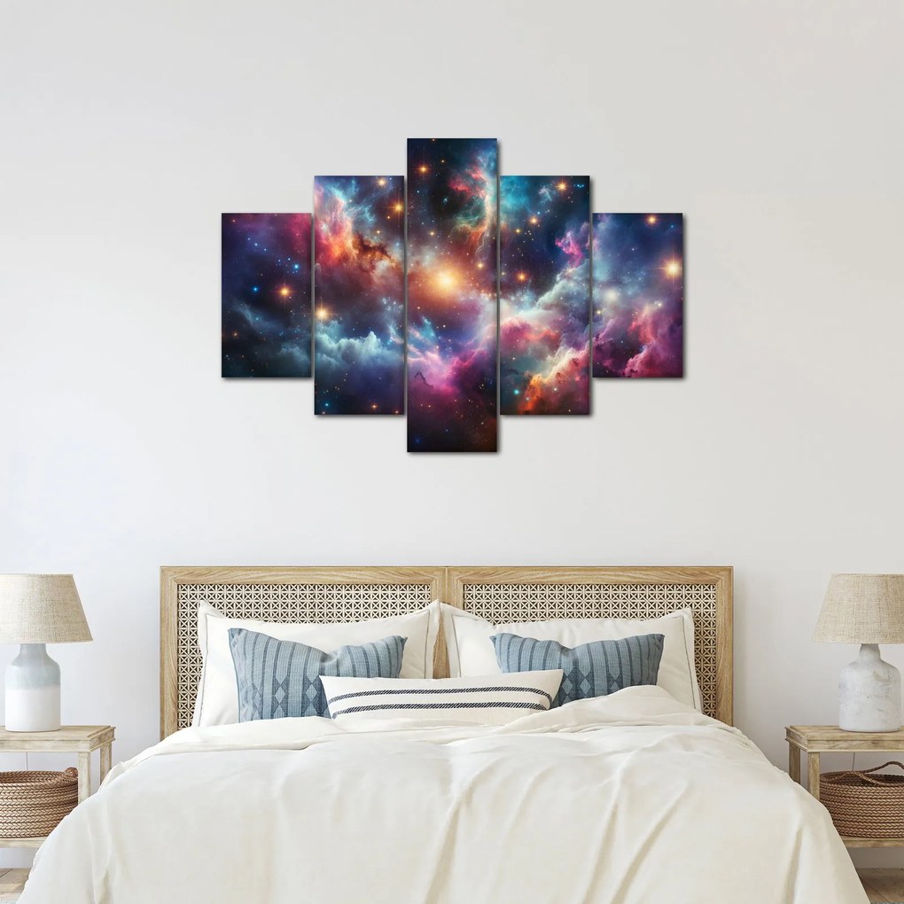 Kép - Sötét univerzum (150x105 cm)