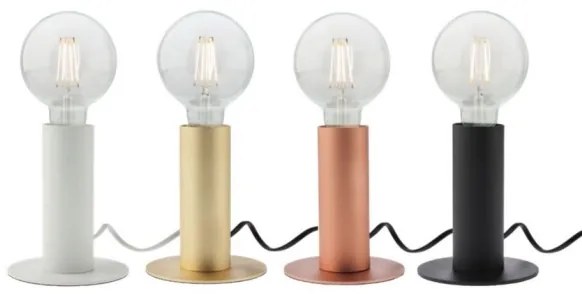 Redo 01-2131 - Érintős asztali lámpa RIVET 1xE27/42W/230V réz