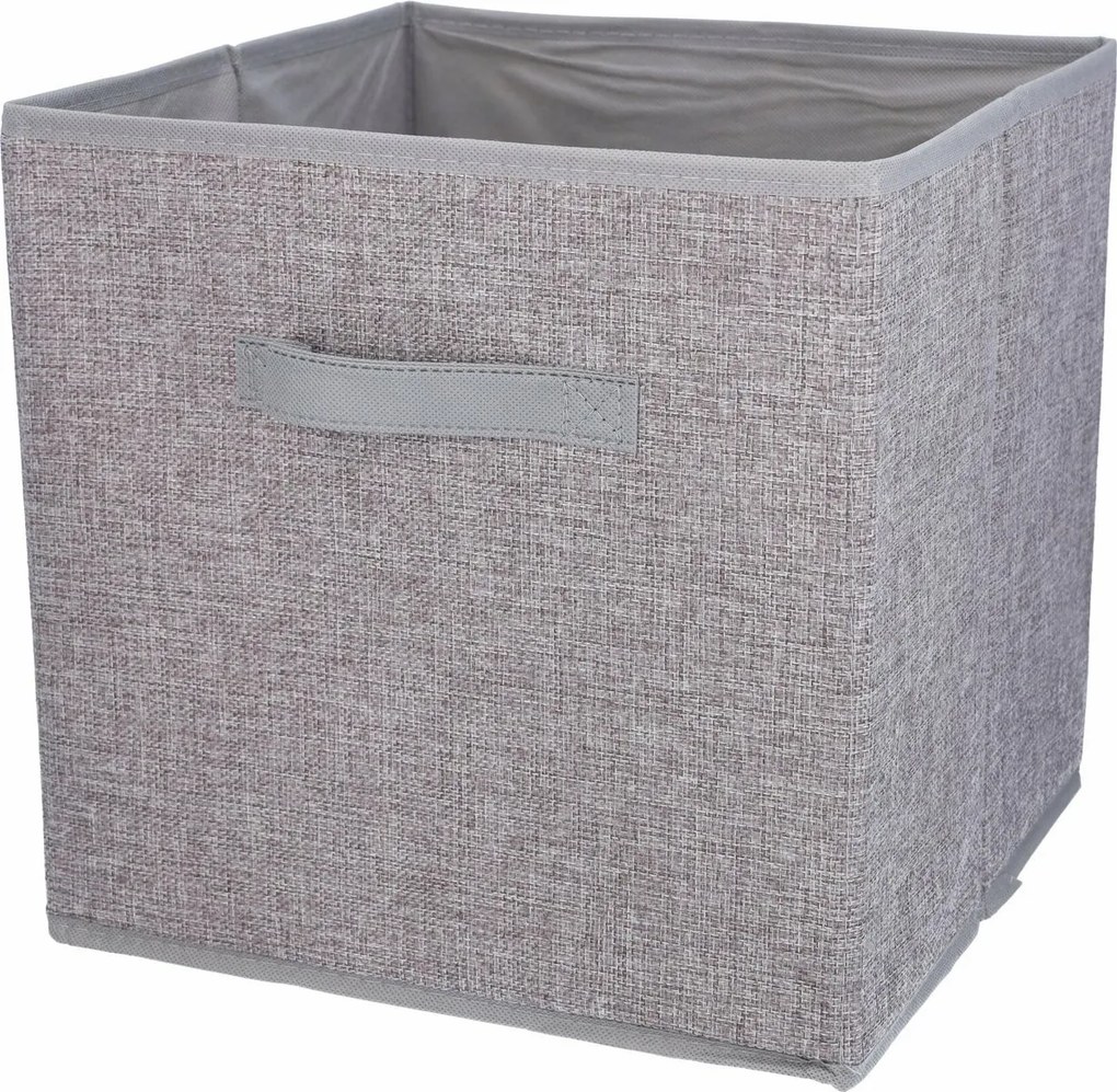 Textil tárolódoboz, 30 x 30 x 30 cm