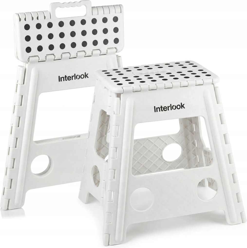 Összecsukható Zsámoly Pad Csúszásgátló Szék Lépcső Szék 39cm 150kg