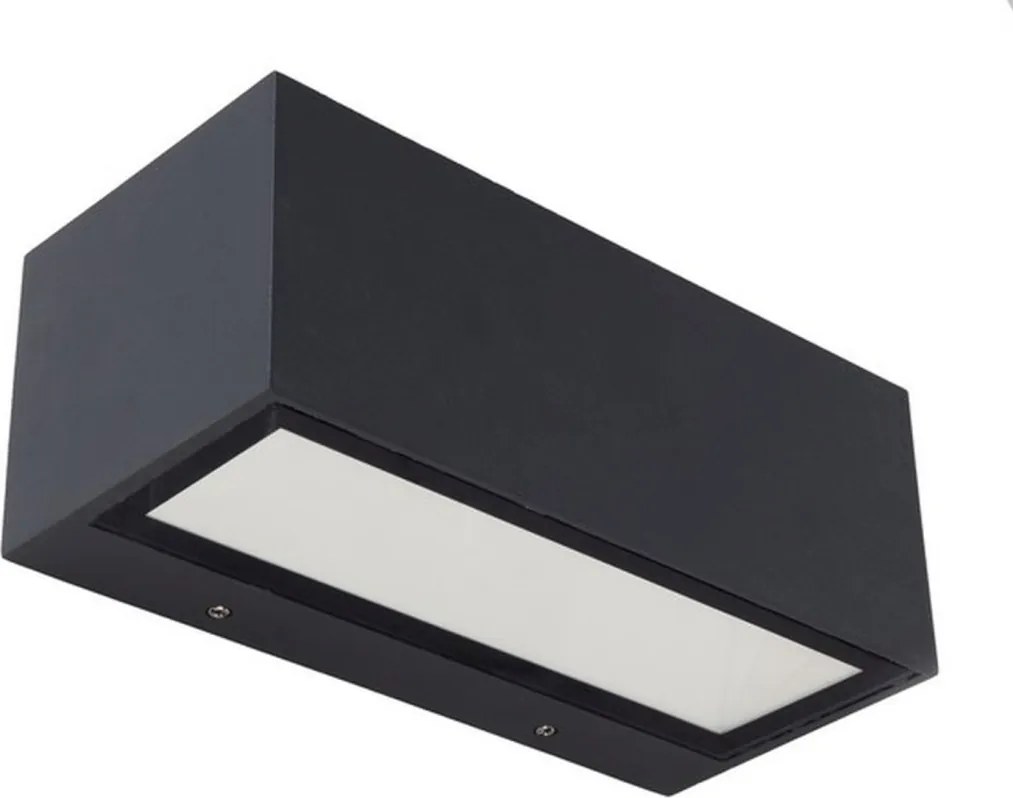 LUTEC 5189112118 GEMINI Modern Kültéri Fali Lámpa Antracit LED IP44
