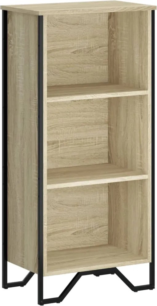 vidaXL sonoma tölgy színű szerelt fa könyvszekrény 50 x 31 x 106 cm