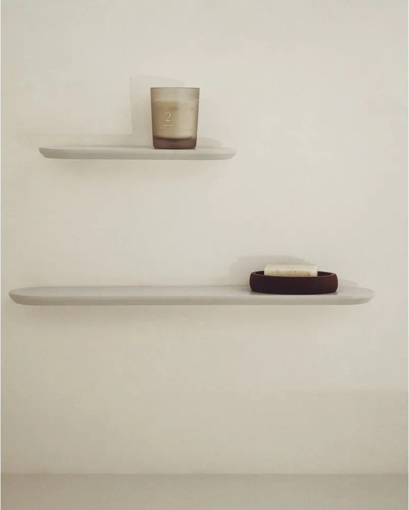 Bézs polc készlet 2 db-os 55 cm Arely – Kave Home