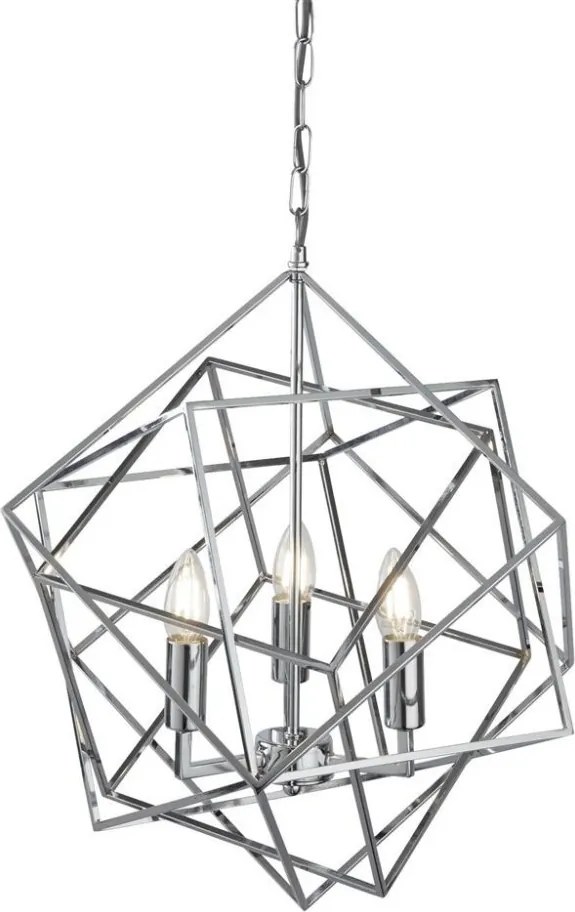 Függeszték Króm CUBE SEARCHLIGHT 7863-3CC