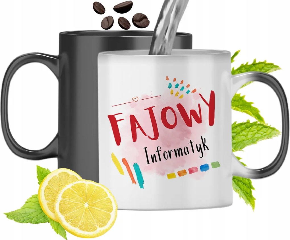 Mágikus Bögre Informatikusoknak Színváltó Nyomtatott Fényképpel