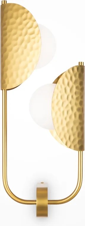 Maytoni modern fali lámpa tropic fehér sárgaréz mymod164wl-02bs