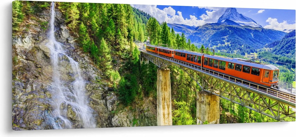 Kép - Matterhorn, Zermatt, Valais, Svájc (120x50 cm)