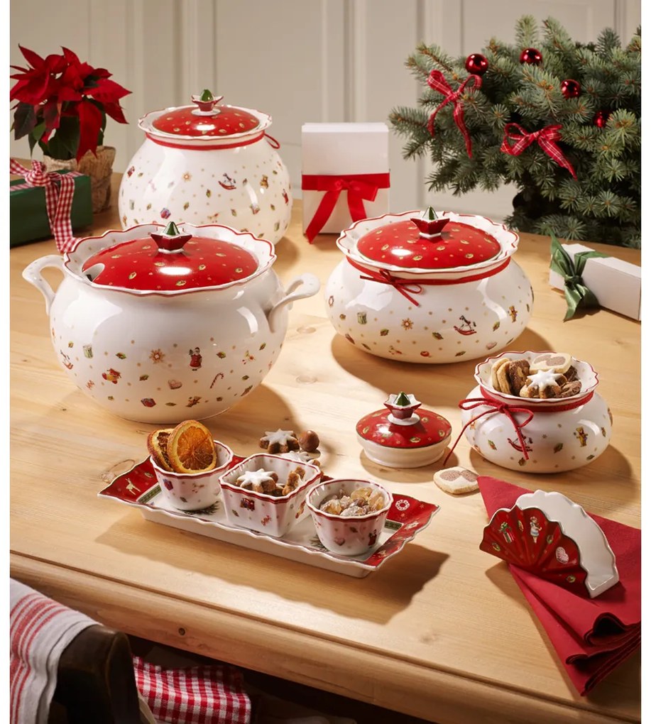 Karácsonyi füles levelestál, Toy's Delight kollekció - Villeroy & Boch