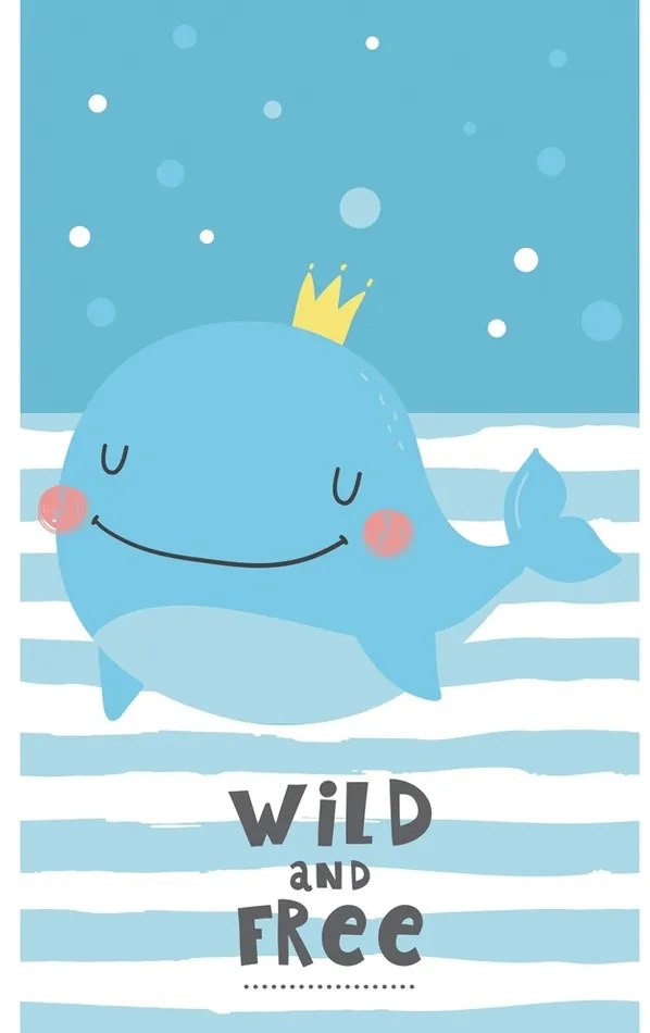 Cet Hercegnő gyermek törölköző, 30 x 50 cm