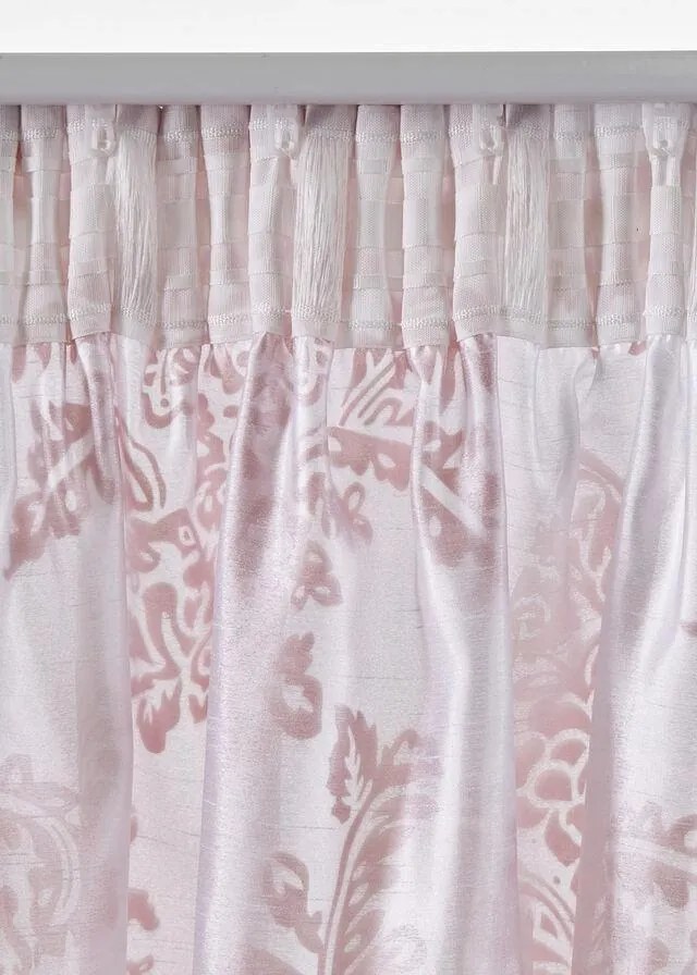 135/175 Kétrétegű Nyomott Mintás Függöny 1DB