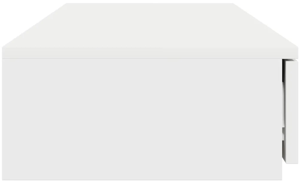 Ágyfiókok fiókkal Fehér 120 x 36.5 x 16.5 cm Faanyag