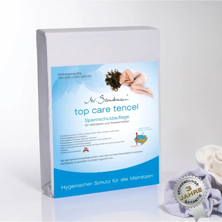Top Care tencel vízhatlan matracvédő körgumis (180x220 cm)