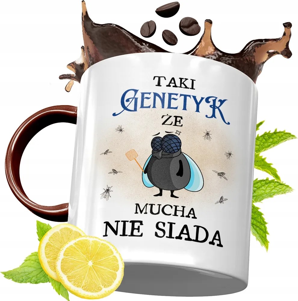 Narancssárga Bögre Genetikusoknak Ajándék fényképes nyomattal