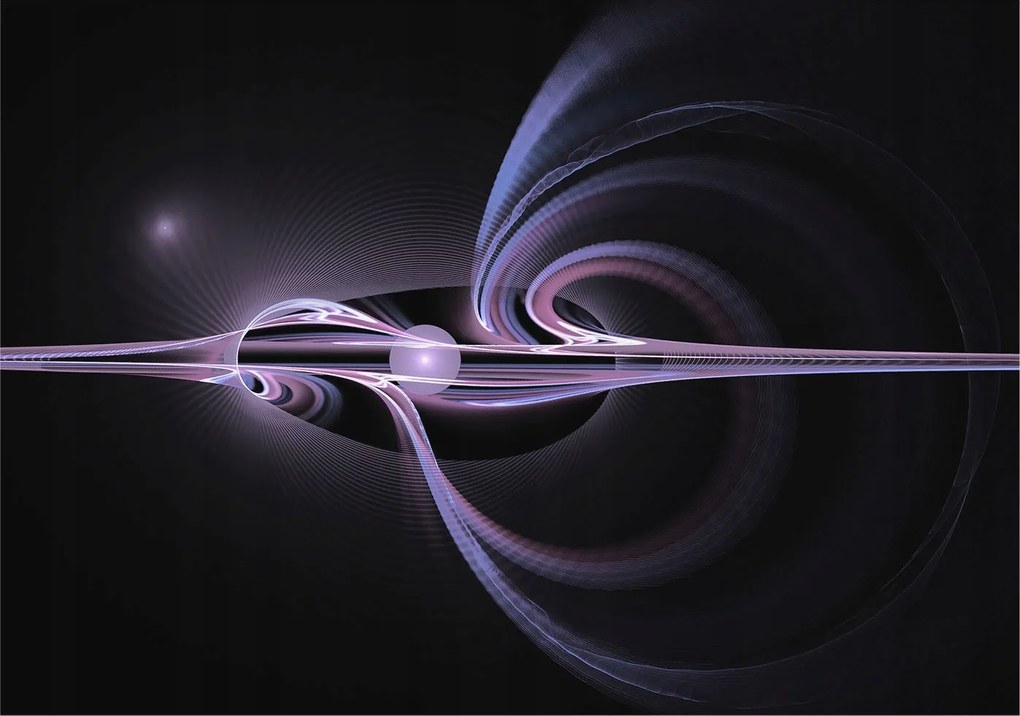 Fotótapéta Flizelina falra 3D Loft Kozmikus absztrakt 312x219 Ragasztó