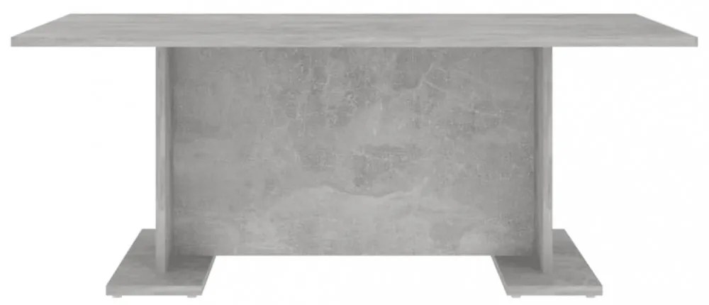 betonszürke szerelt fa dohányzóasztal 103,5 x 60 x 40 cm