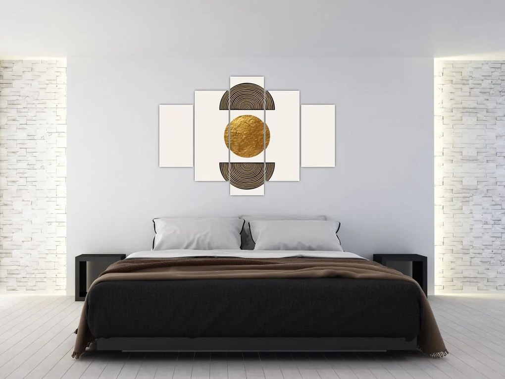 Kép - Arany dísz N⁰1 (150x105 cm)
