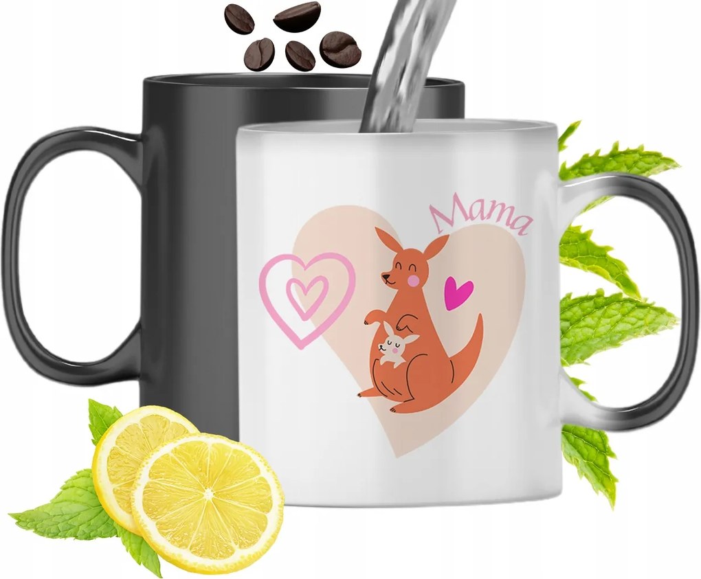 Mágikus Bögre Anyukáknak Színváltós, fényképes nyomattal