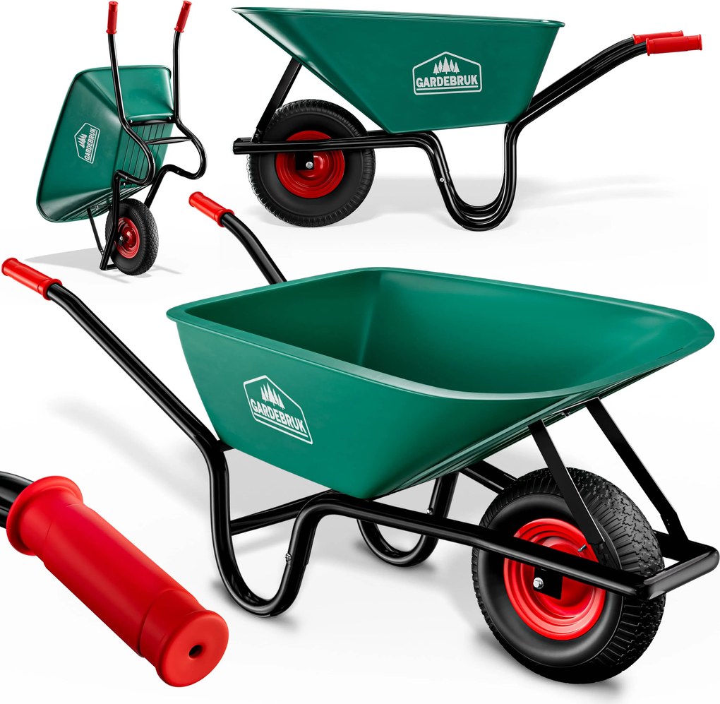 Gardebruk® Kerti talicska 100 l - zöld