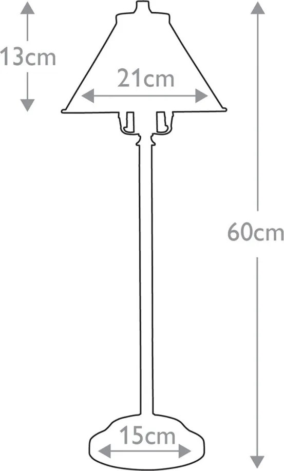 Elstead Lighting PROVENCE PV-SL-PN Asztali lámpa 1x7W/E14