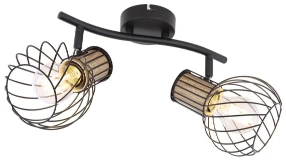 Globo 54012-2S – Spotlámpa LUISE 2×E27/40W/230V