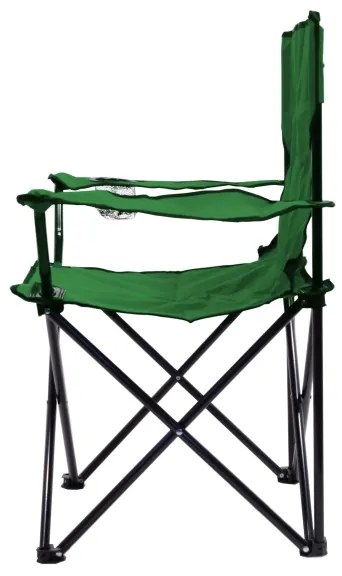 Összecsukható kempingszék zöld