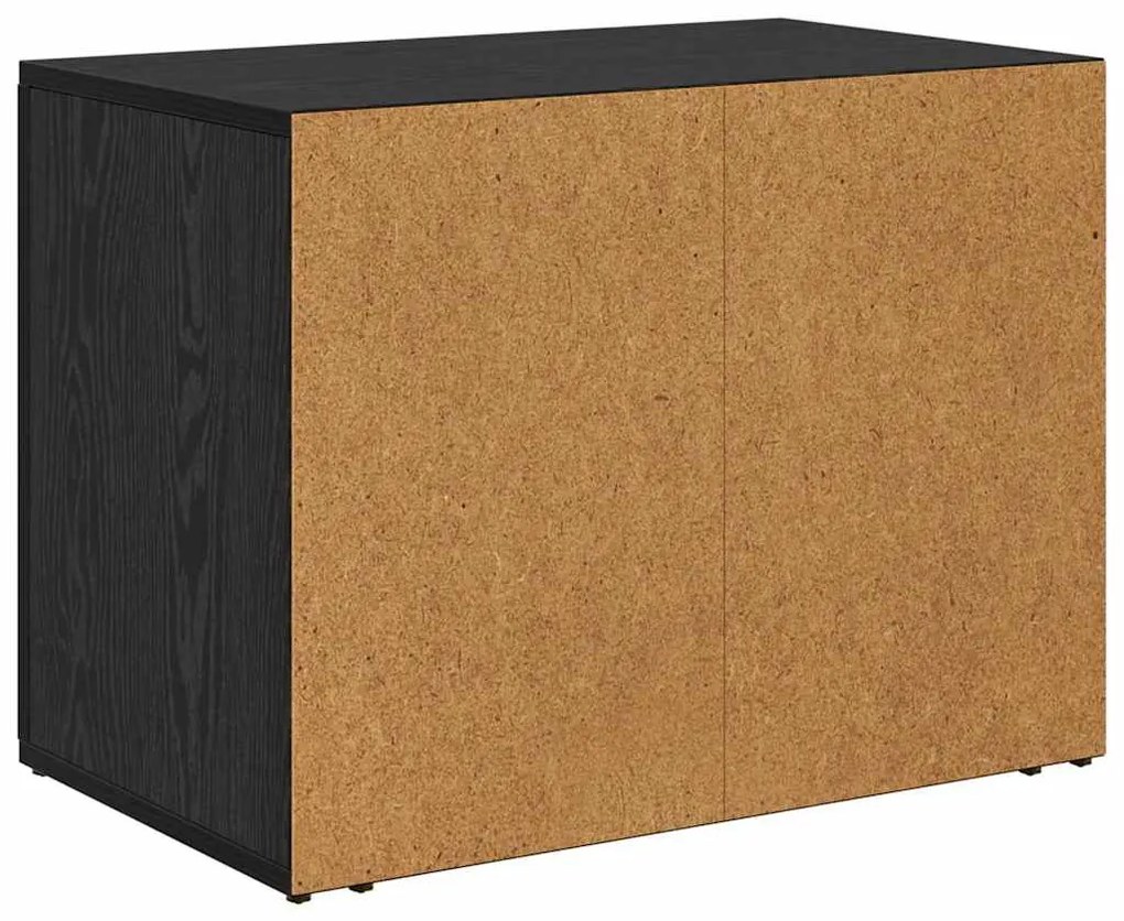 Éjjeliszekrény fiókkal Musta tammi 60 x 36 x 45 cm Faanyag