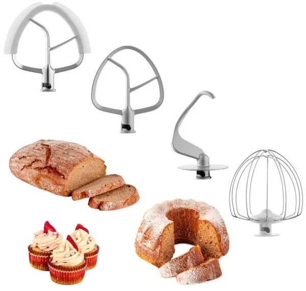 Sencor konyhai robotgép 1700W, rozsdamentes tál, matt króm kivitel