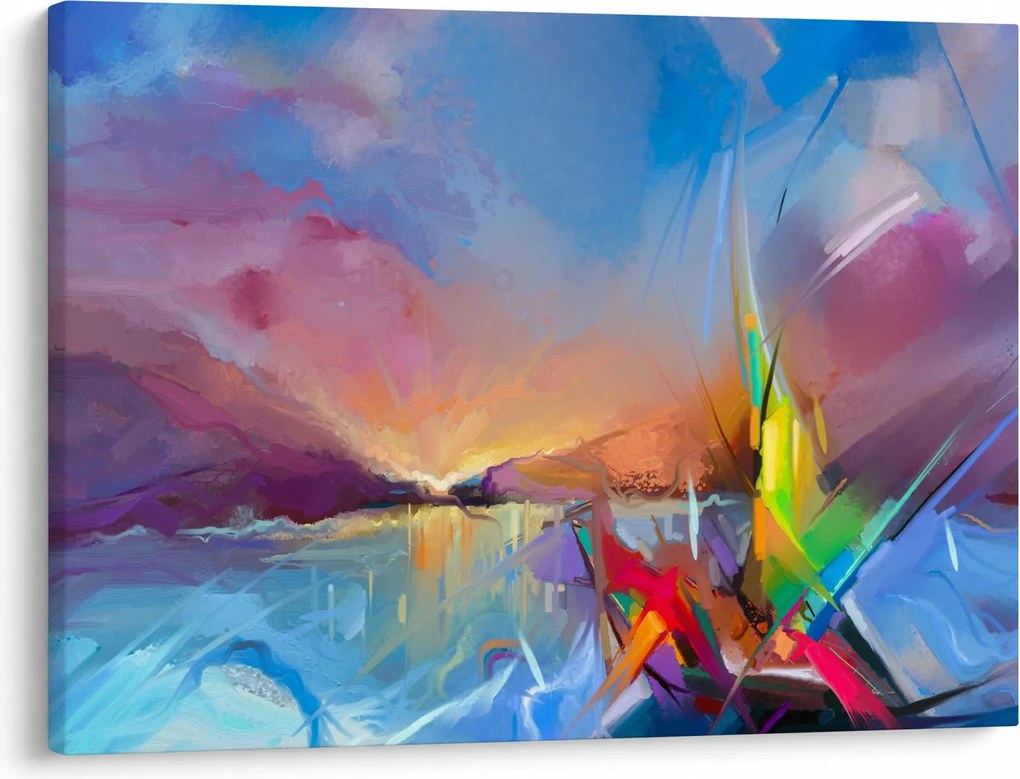 Kép - Naplemente (70x50 cm)