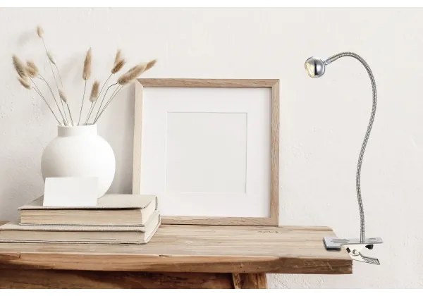 Globo 24109K - LED csiptetős lámpa SERPENT 1xLED/3W/230V