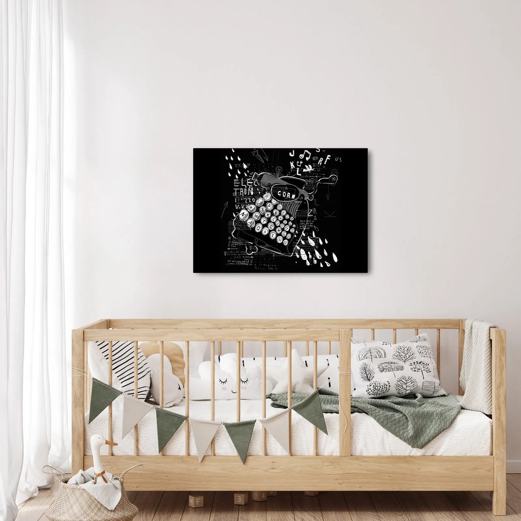 Kép - Rajz Banksy stílusában (70x50 cm)