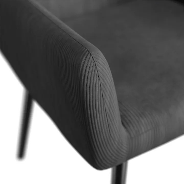 Juskys Odense fotel lábtartóval – szürke