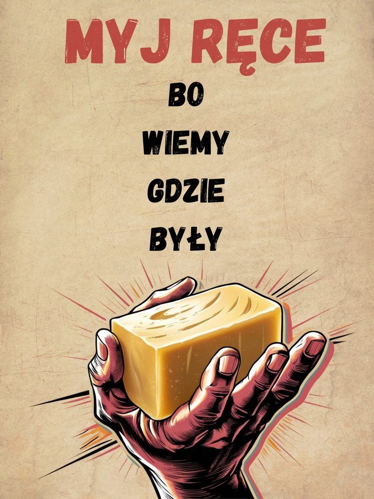 Fém poszter Tökéletes vicces ajándék Moss Kezet, mert tudjuk, hol voltak