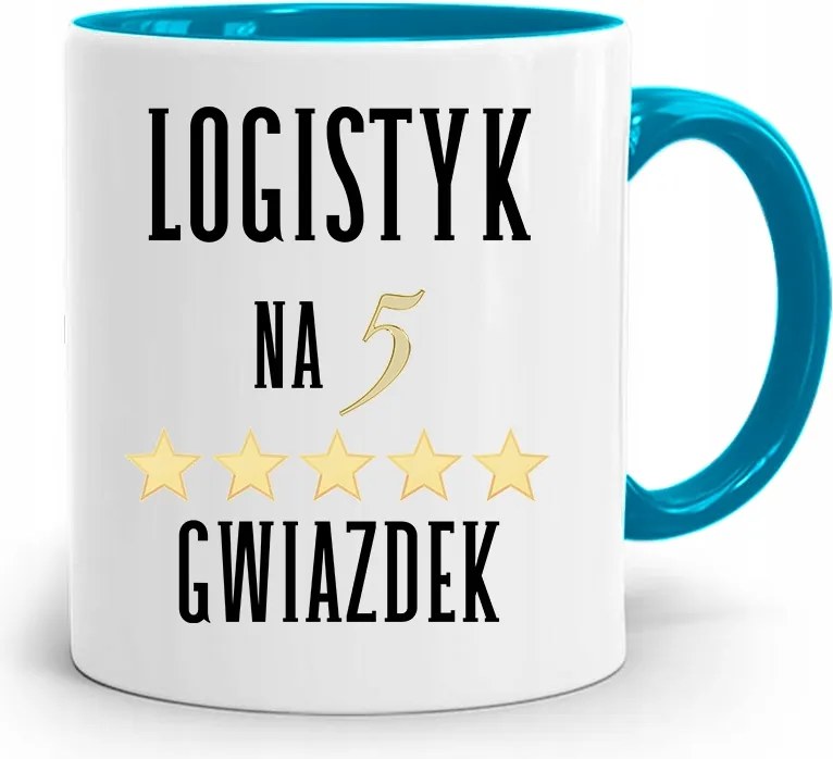 Logisztikai Bögre Kék Születésnapi Ajándék fényképes nyomtatással