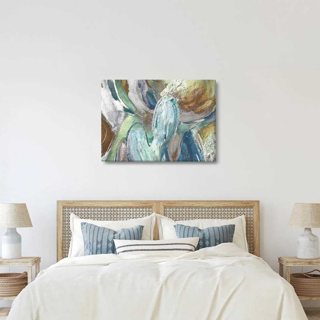 Kép - Absztrakt figurás festészet (70x50 cm)