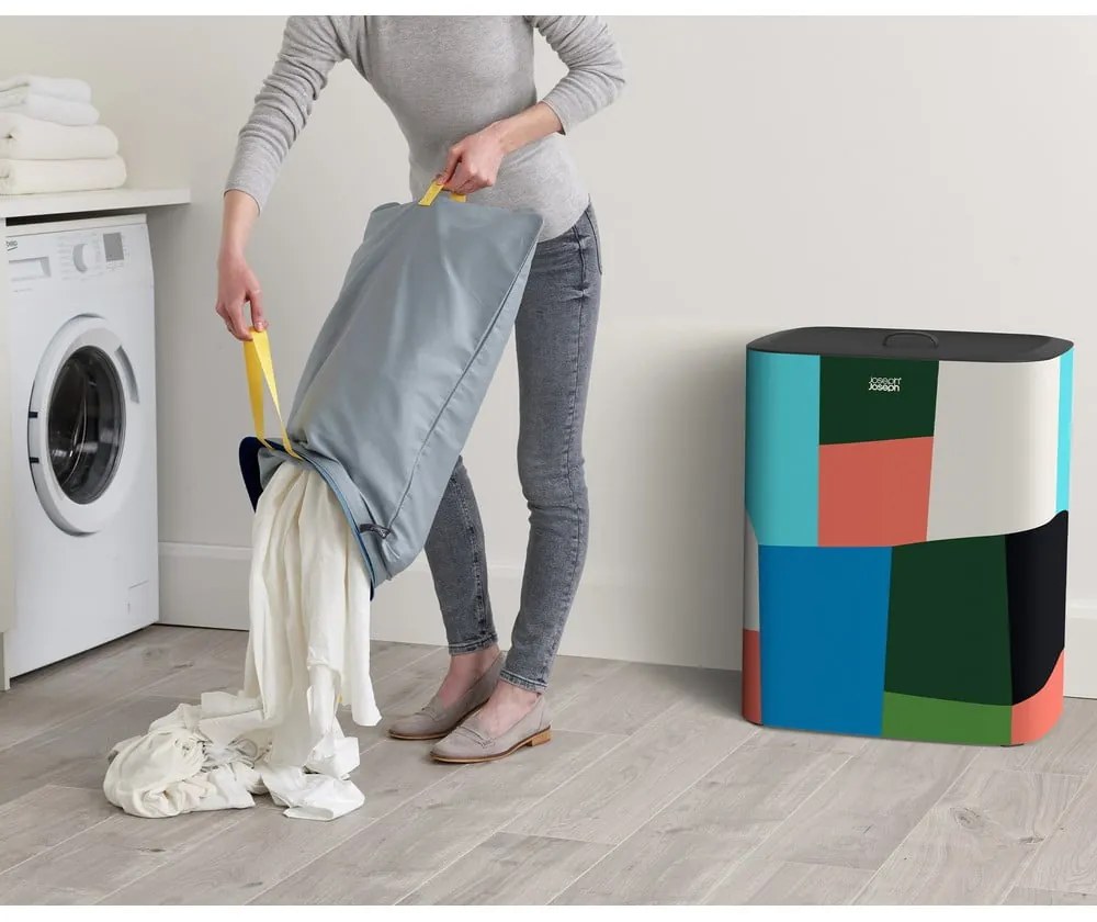 Textil szennyeskosár 90 l Tota – Joseph Joseph