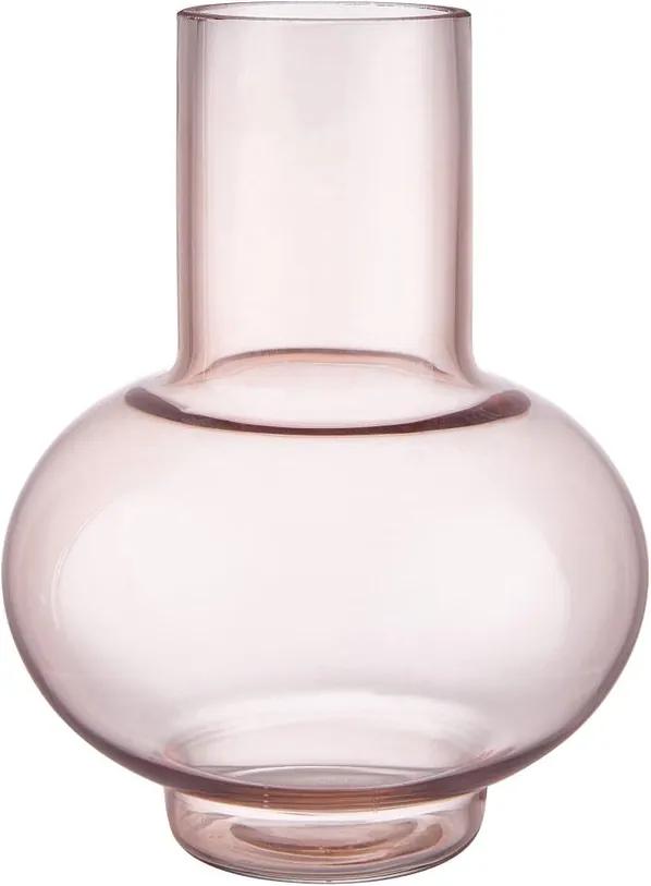 BELLA váza, rózsaszín 23cm