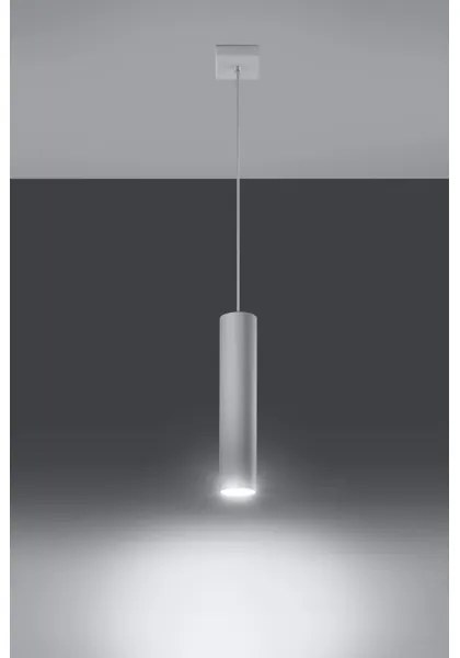 Sollux SL.0323 - Csillár zsinóron LAGOS 1 1xGU10/10W/230V fehér