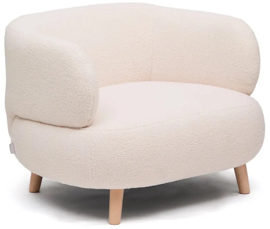 Bézs buklé fotel Luisa – Kave Home