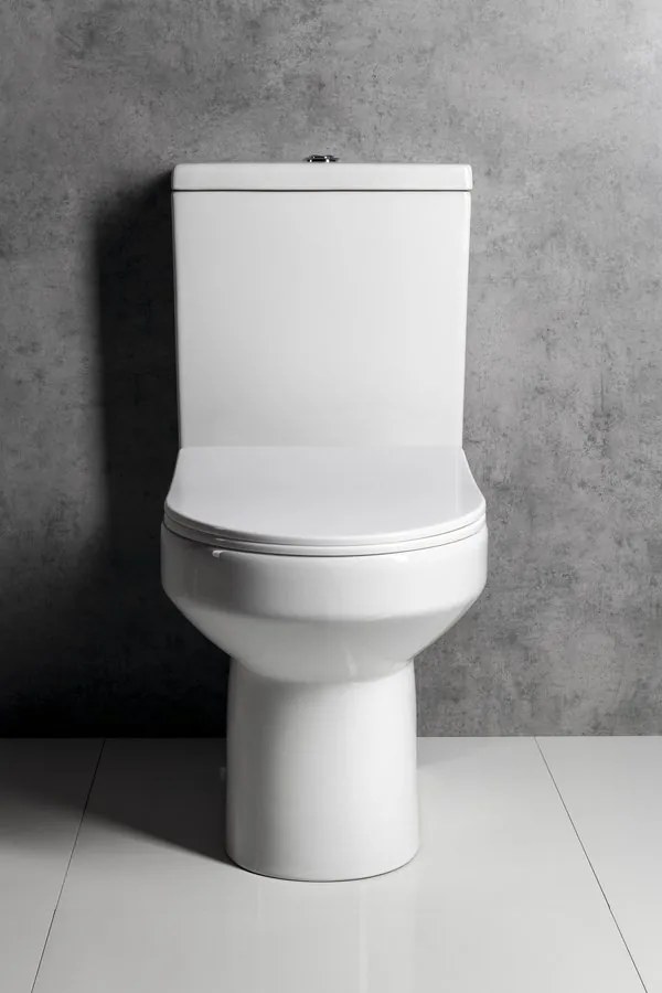 Aqualine Aqualine, VERMET WC kombitál, alsó/hátsó hulladék, fehér, VR038