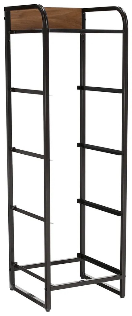 HAZEL TYP 1 szekrény szövet fiókokkal, barna, L