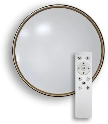 LED Dimmelhető mennyezeti lámpa EBRO LED/36W/230V 2700-6500K + távirányító