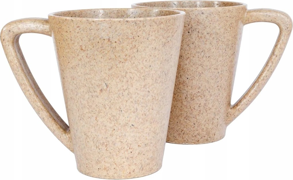 Ökológiai teásbögre,himalájai fenyőfából készült kávé 2 db-os szett