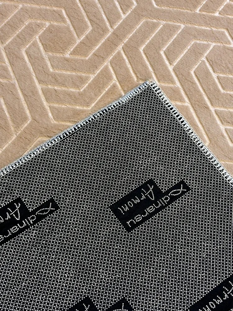 Dinasru bézs shaggy szőnyeg 80x150 cm