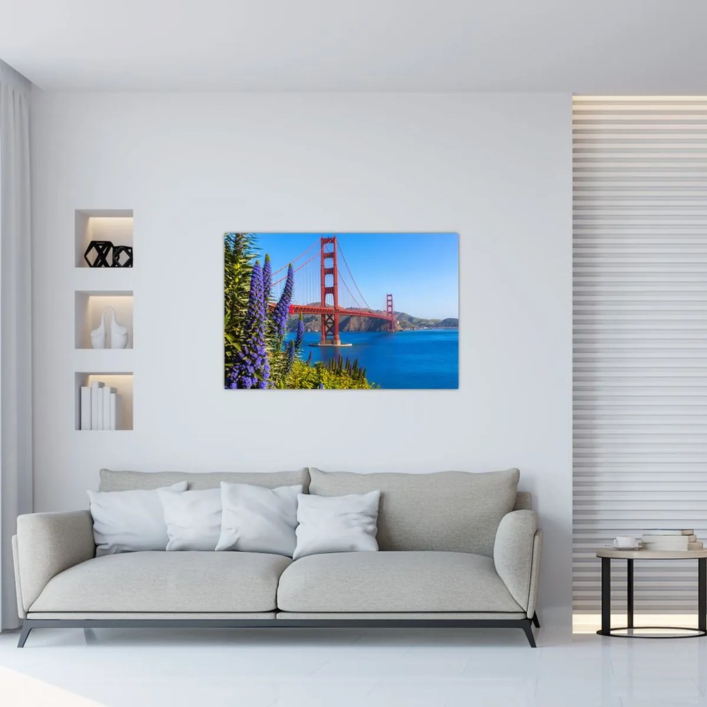 Kép - Golden Gate híd, San Francisco (90x60 cm)